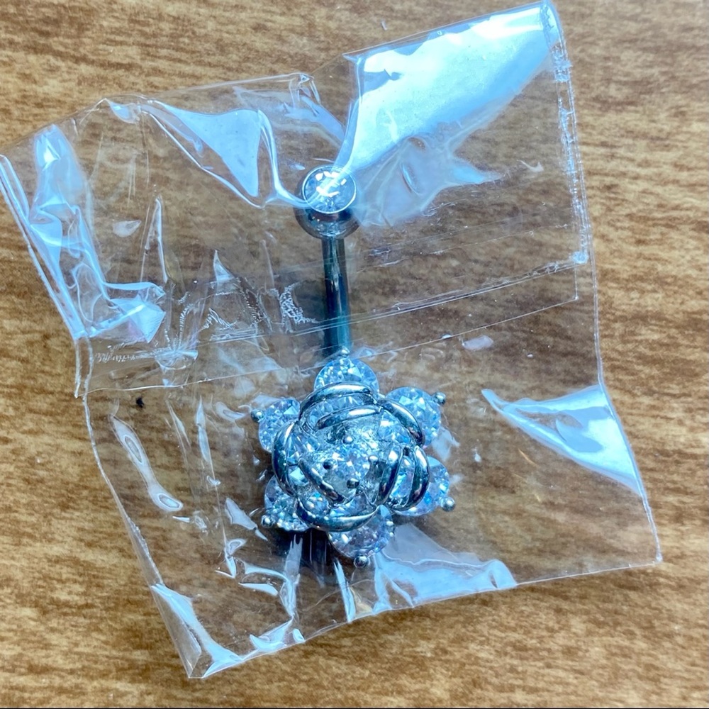 Flower Belly Ring